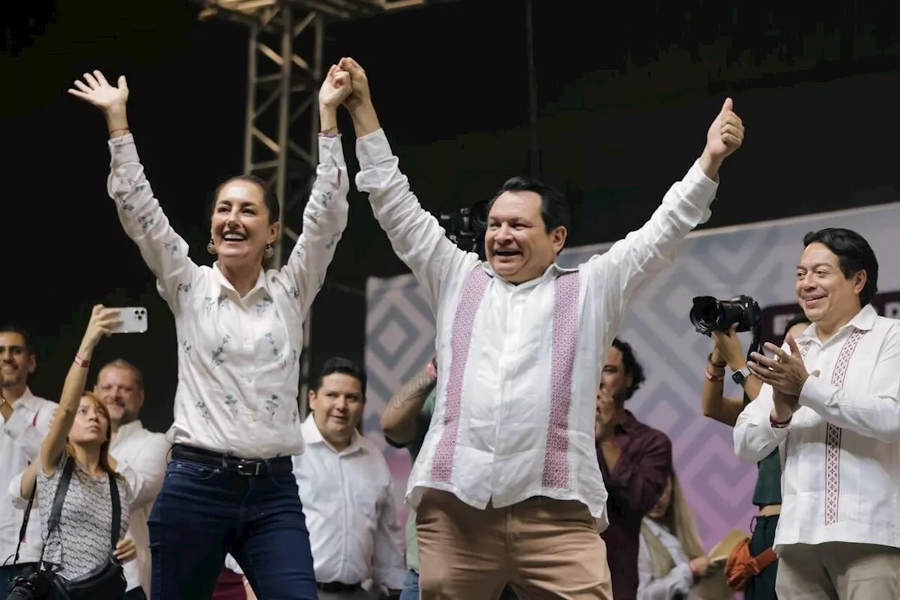 Sheinbaum afirma que con gobiernos del PRI y PAN, México ha pasado 'una negra historia'