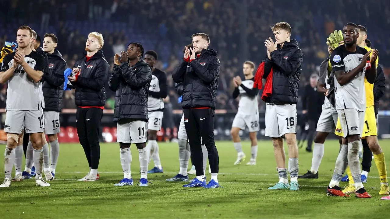 Oud-Feyenoorders Martins Indi en Clasie schrikken van spel AZ in De Kuip