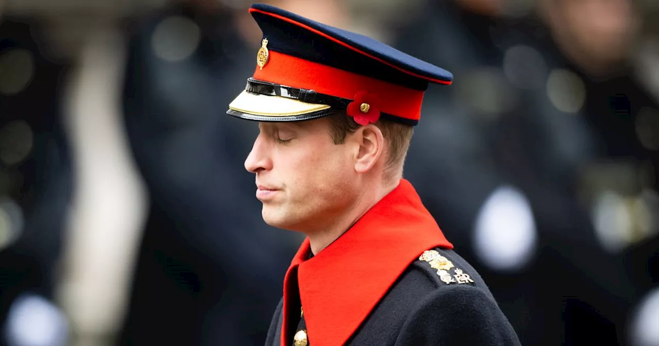 Prince William's gesture shows 'inner tension' as he stands by King Charles