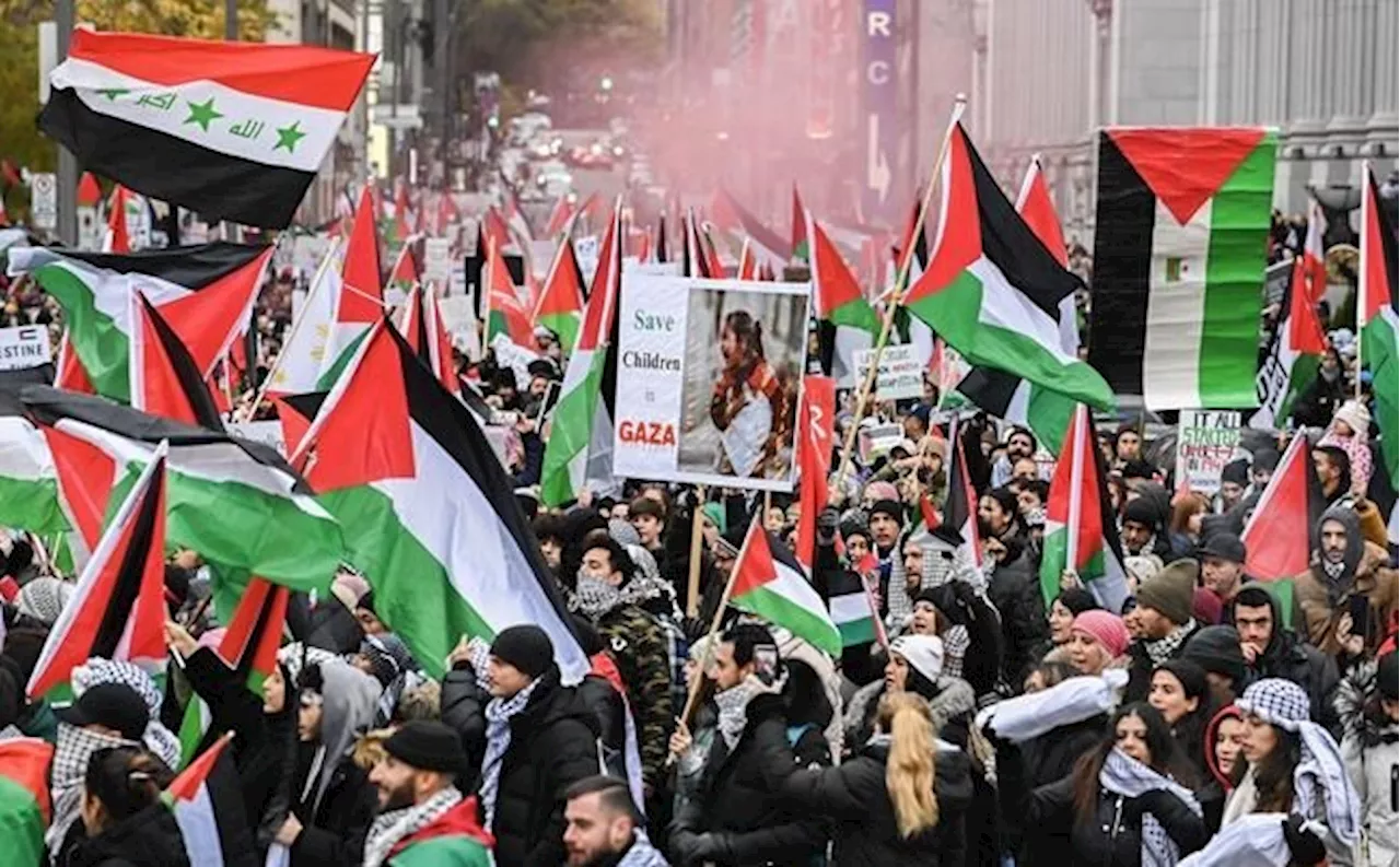 Protesters demonstrate across Canada as Israel-Hamas war rages