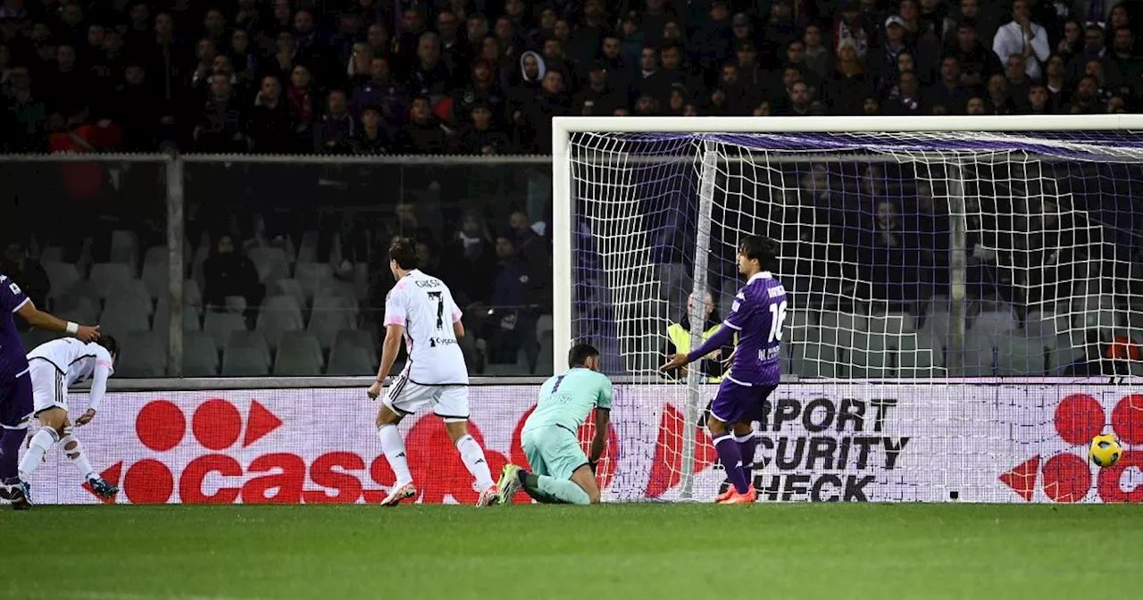 La Juventus batte la Fiorentina nel big match di Serie A