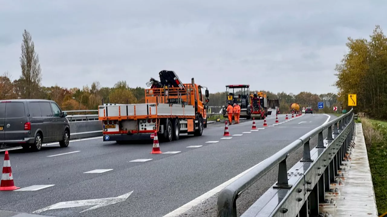 Herstelwerkzaamheden A28 bij Assen afgerond