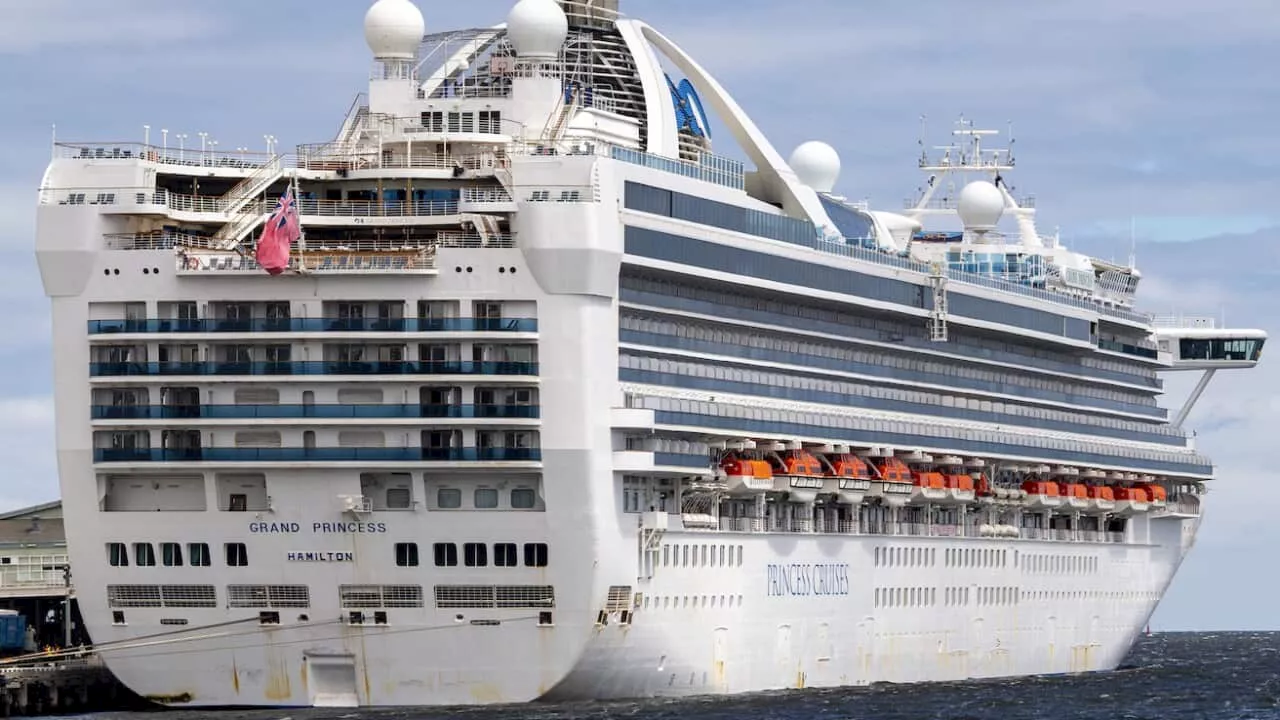 Dual COVID-19 and gastro outbreak on cruise ship 'over' as it docks in Adelaide