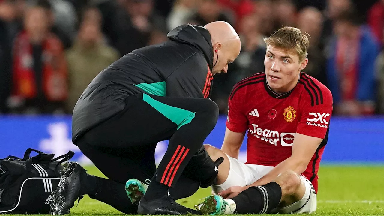 Man Utd pair Rasmus Hojlund and Christian Eriksen withdraw from Denmark squad as Erik ten Hag injury problems mount