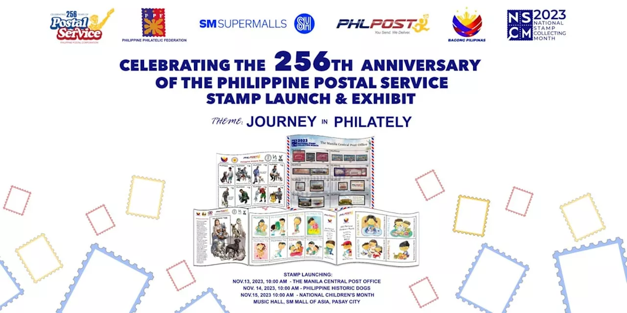 PHLPost launches 256th-anniversary stamps