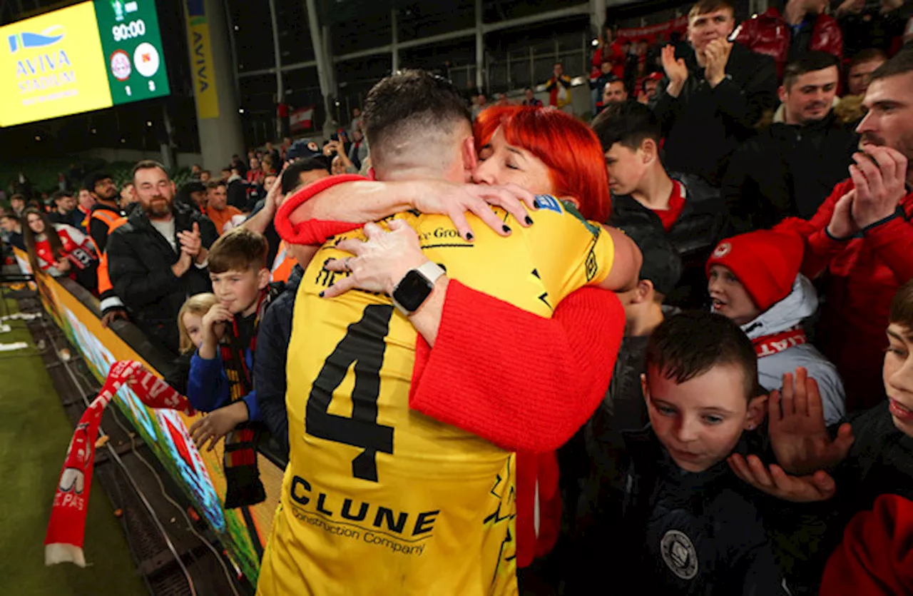 Success for St Patrick's Athletic all the sweeter among family