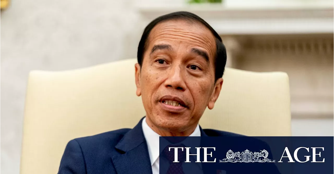 Indonesian President Urges Biden to Do More to Stop Atrocities in Gaza