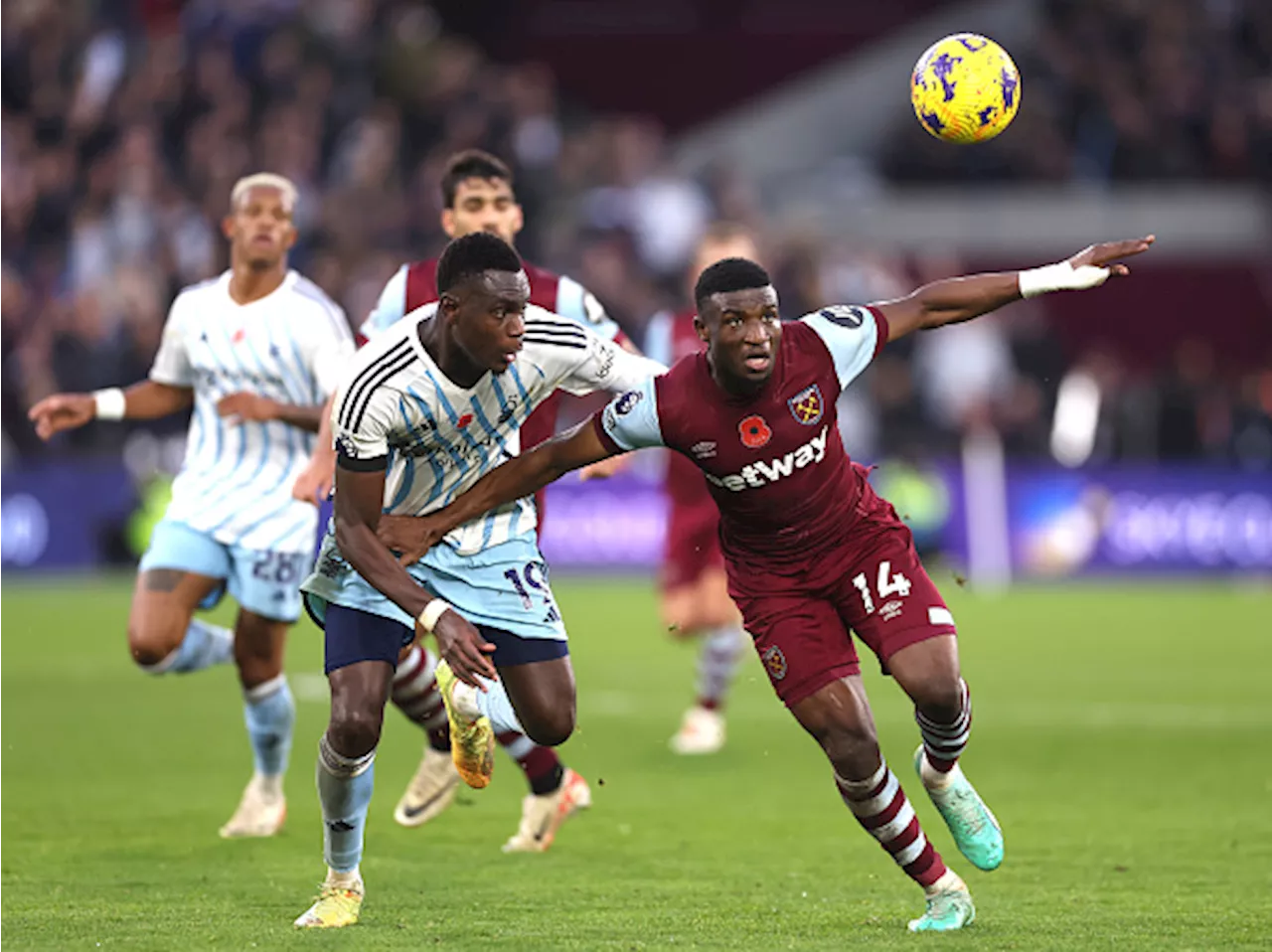 Nottingham Forest suffer away defeat against West Ham United