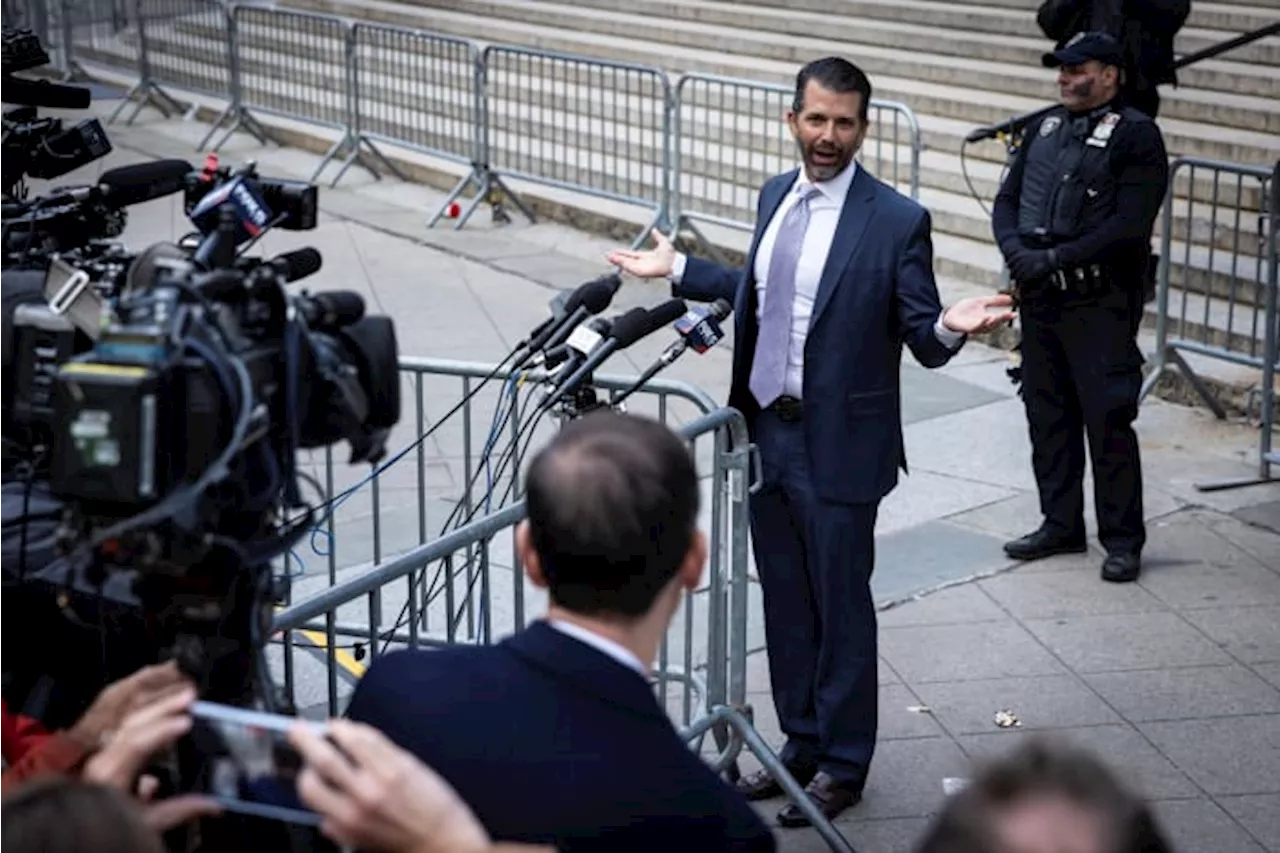 Donald Trump Jr. Testifies as Character Witness for Father's Real Estate Empire