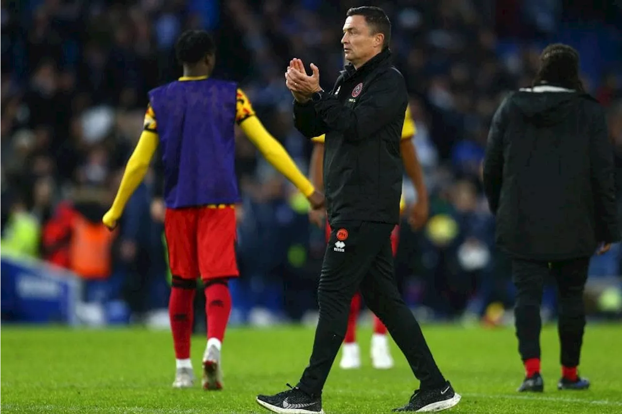 Paul Heckingbottom takes Sheffield United solace from perfomance rather than Premier League table after vital 1-1 draw