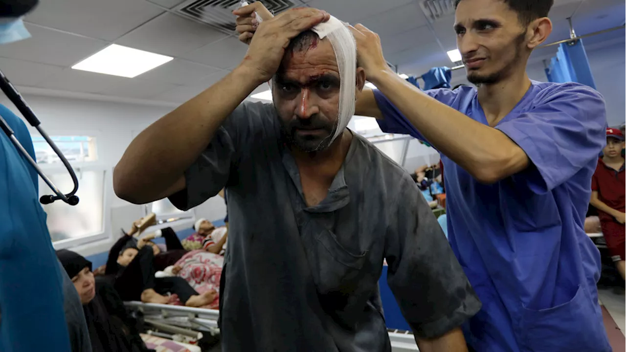 Thousands Flee as Israel-Hamas Clashes Reach Hospitals in Gaza