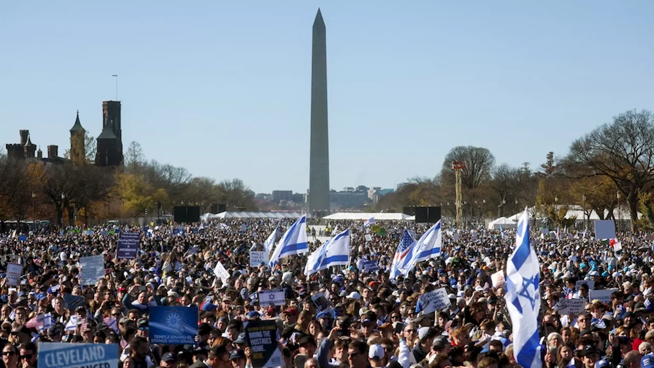 Thousands Gather in Washington to Support Israel Amid Ongoing Conflict