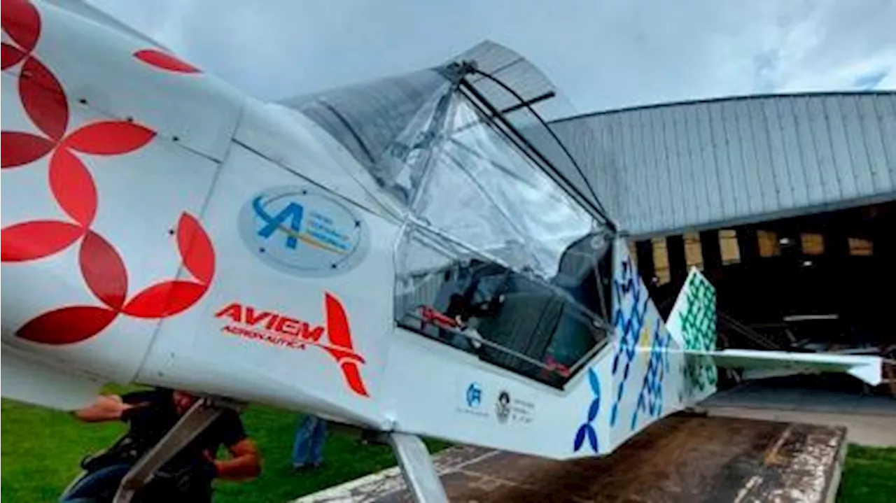 Desarrollan el primer avión eléctrico de Argentina en la Universidad Nacional de La Plata