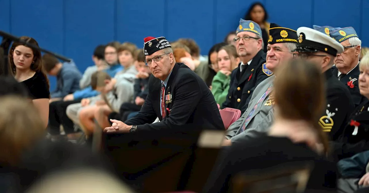 Northbrook Junior High School Hosts Annual Veterans Day Ceremony