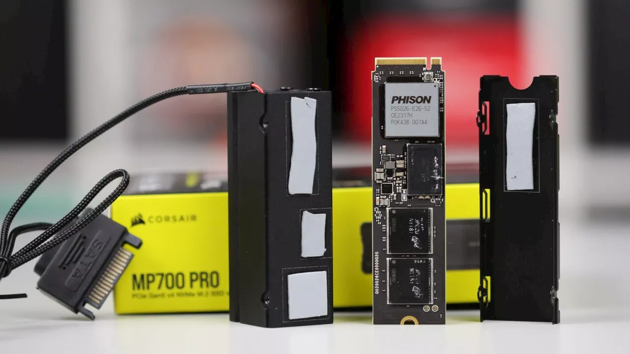 Corsair stellt die MP700 Pro SSD vor