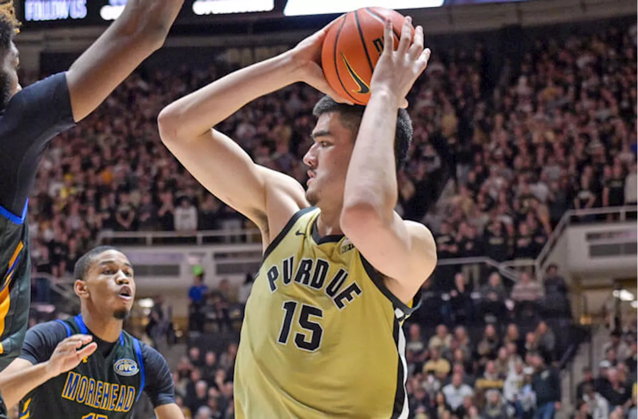 Purdue Center Zach Edey Set to Shine Against Xavier