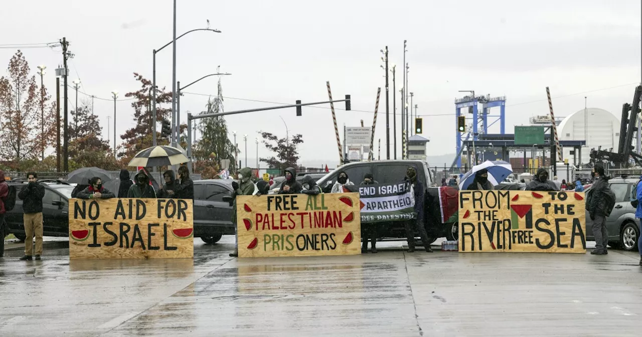 Pro-Palestinian Activists Blockade North American Port in Protest Against Israel