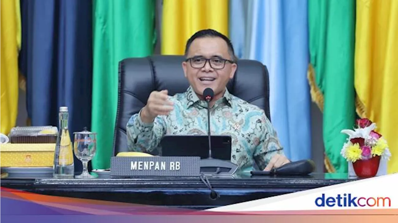 Cerita MenPAN Saat Jadi Bupati: Diminta Rekrut ASN, tapi Duit Pusat Tak Cair