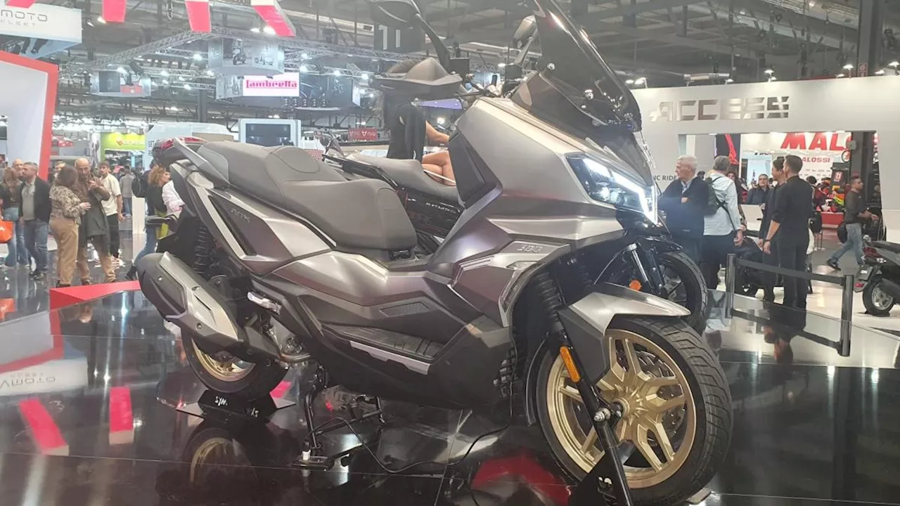 Sym porta a Eicma i nuovi Adx 300 e 400