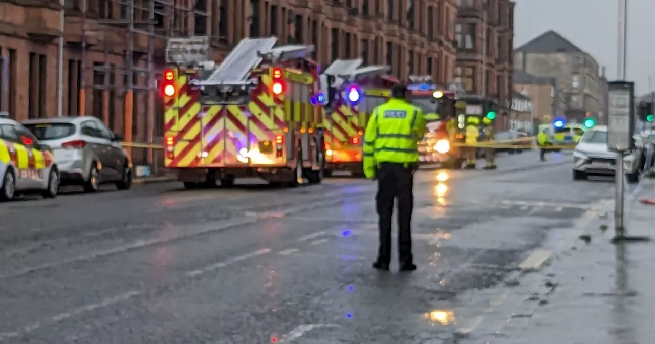 Potentially hazardous substance found in Glasgow property