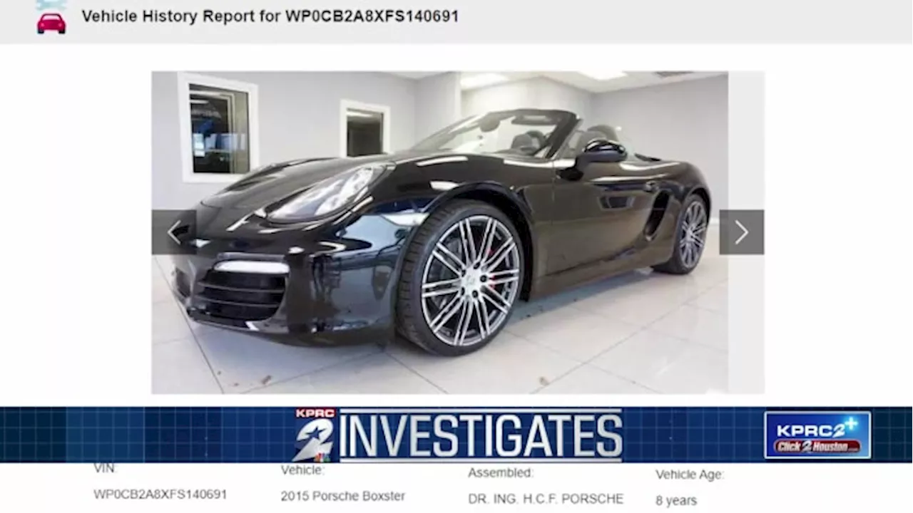 Former Houston City Official Convicted of Federal Crimes Spotted Driving Porsche