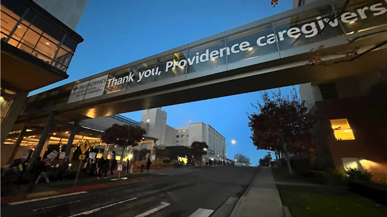 Nurses at Providence Regional Medical Center in Everett Go on Strike