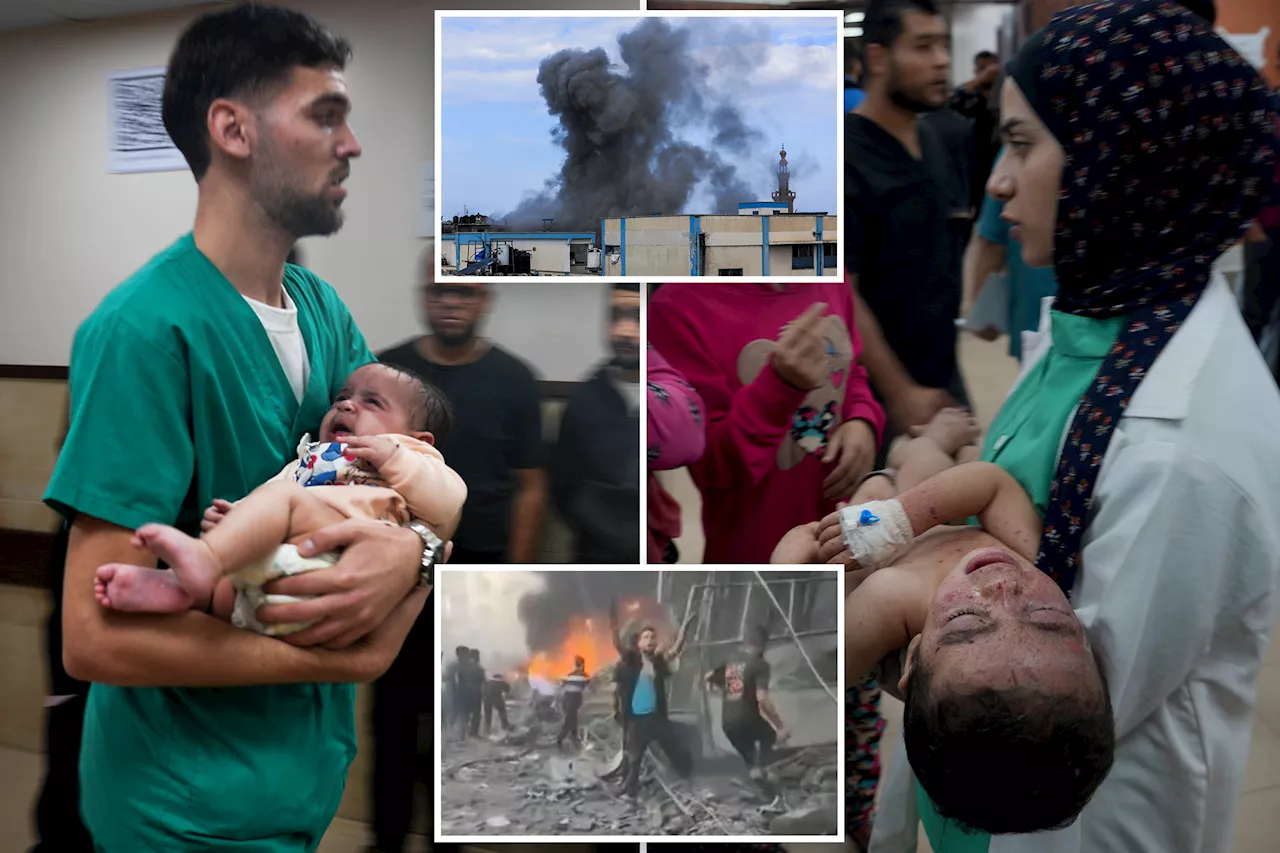 Medical Facilities in Gaza City Under Lockdown as Sniper Fire Endangers Babies