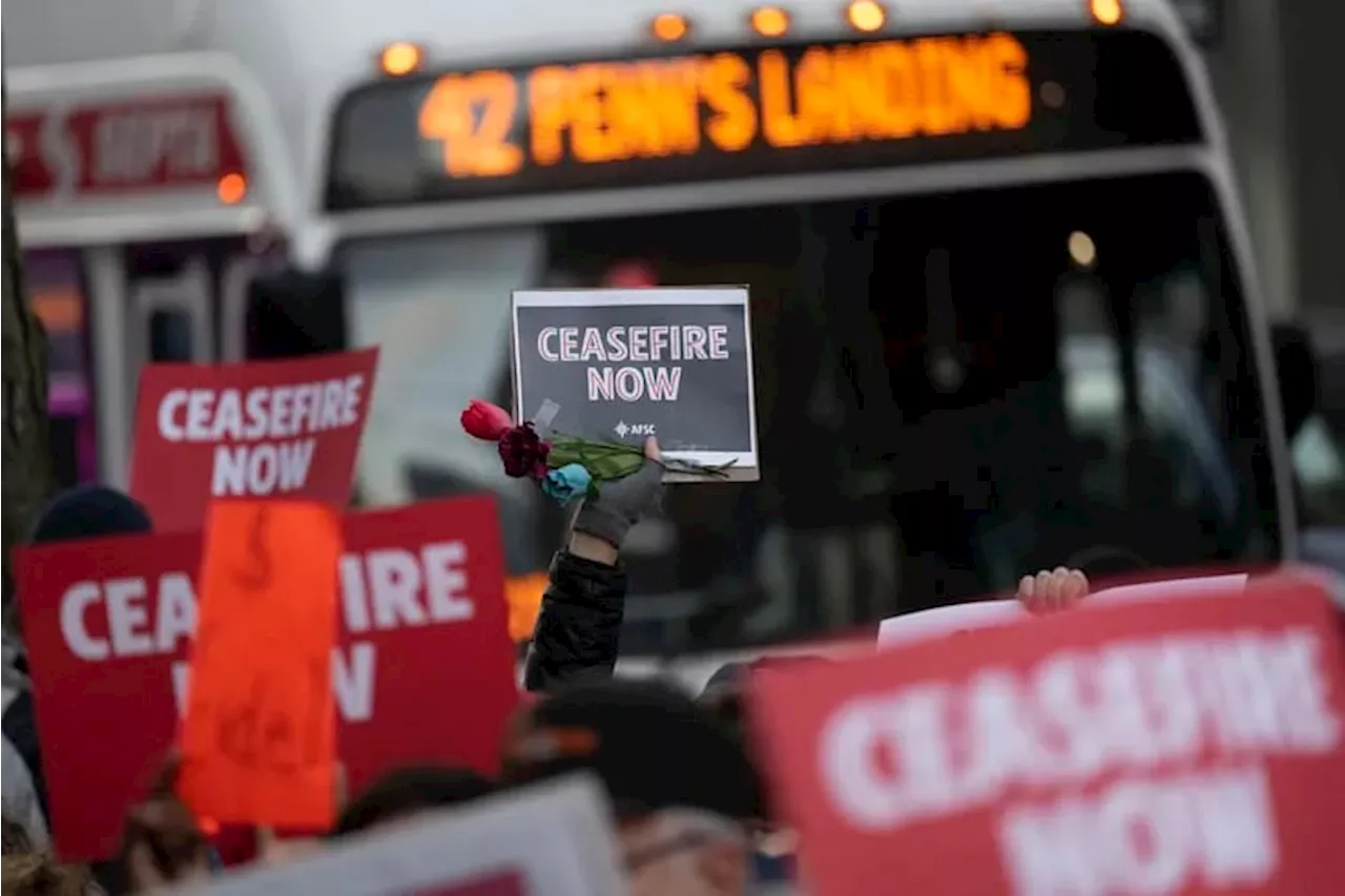 Protests Continue in Philadelphia Over Israel-Hamas War