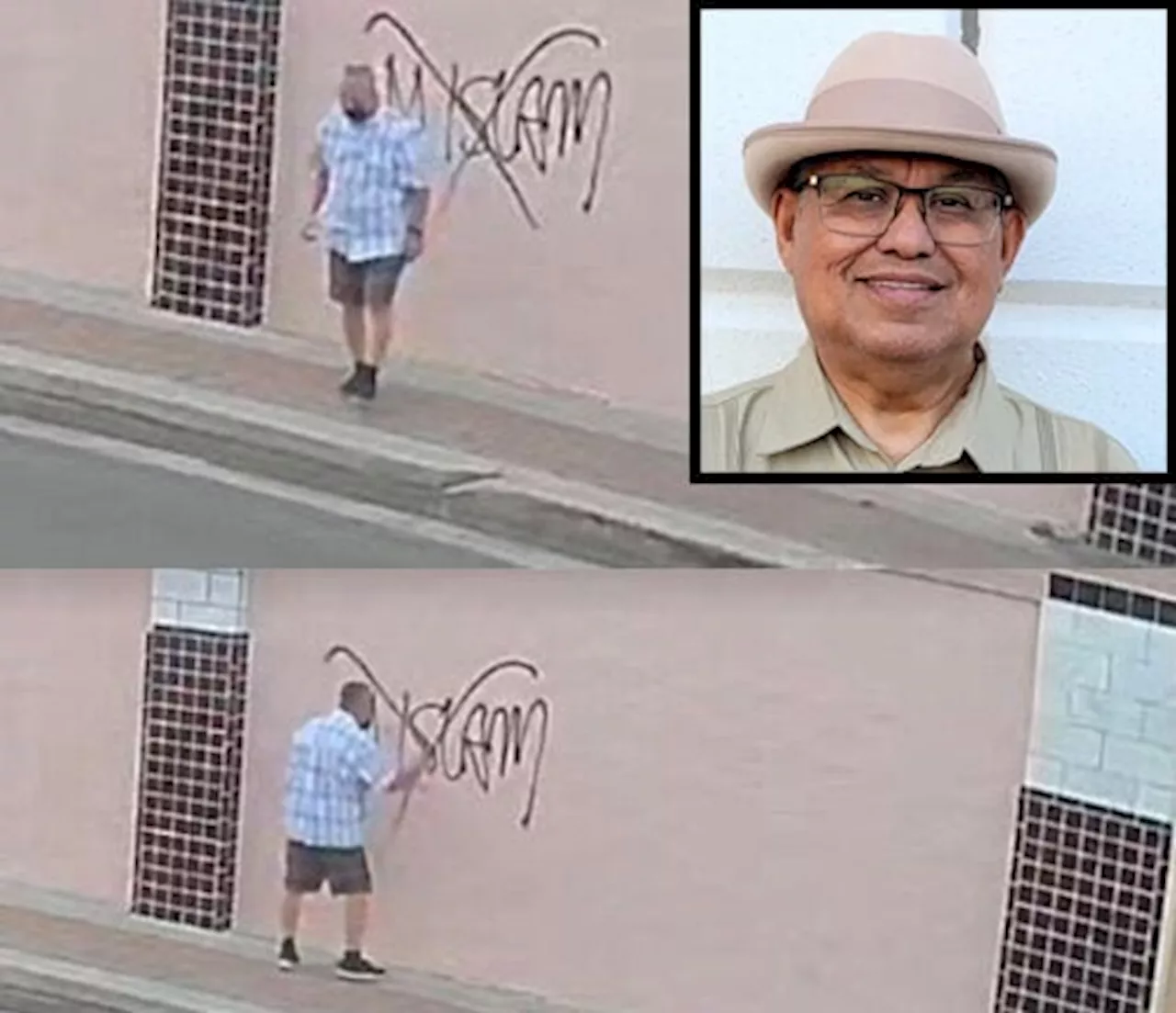 Islamophobic Graffiti Appears in Downtown Brownsville