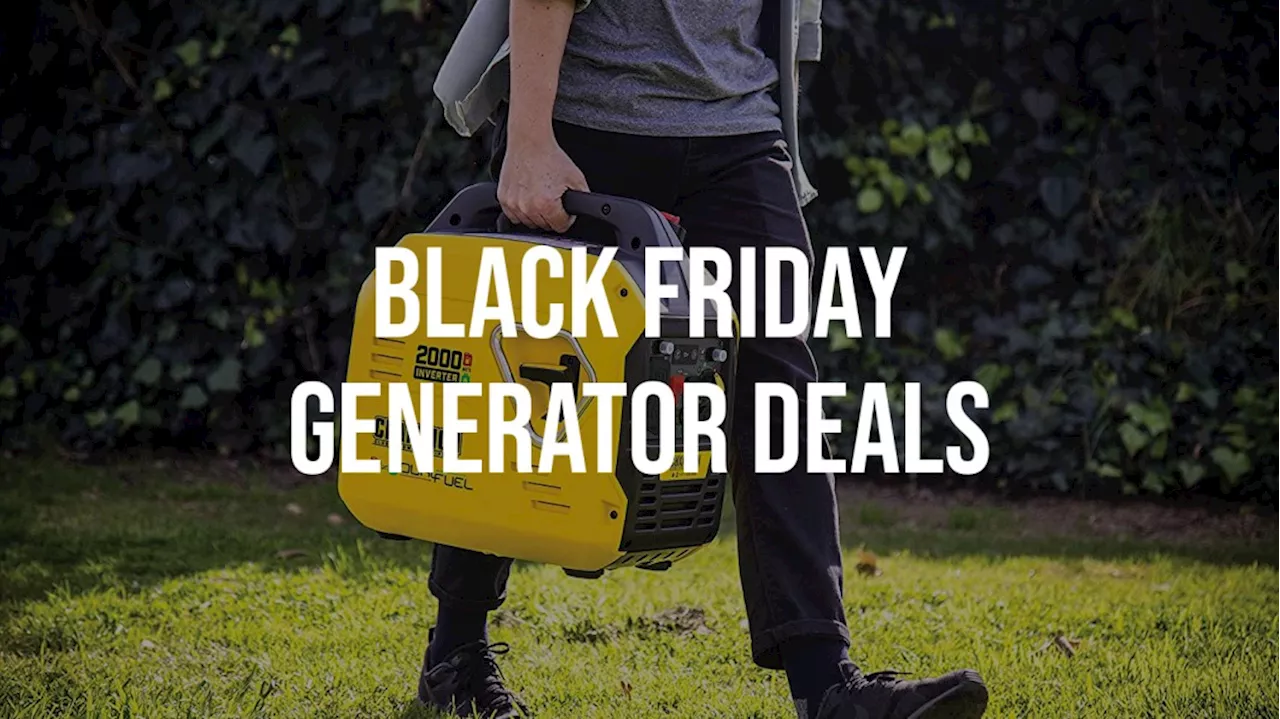 Best Black Friday Generator Deals for 2023