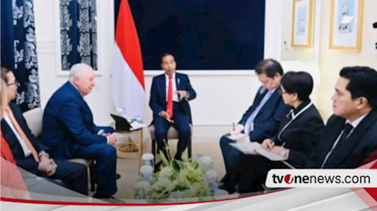 Pertemuan Presiden Jokowi dengan Chairman Freeport McMoRan membahas penambahan saham dan perpanjangan izin tambang