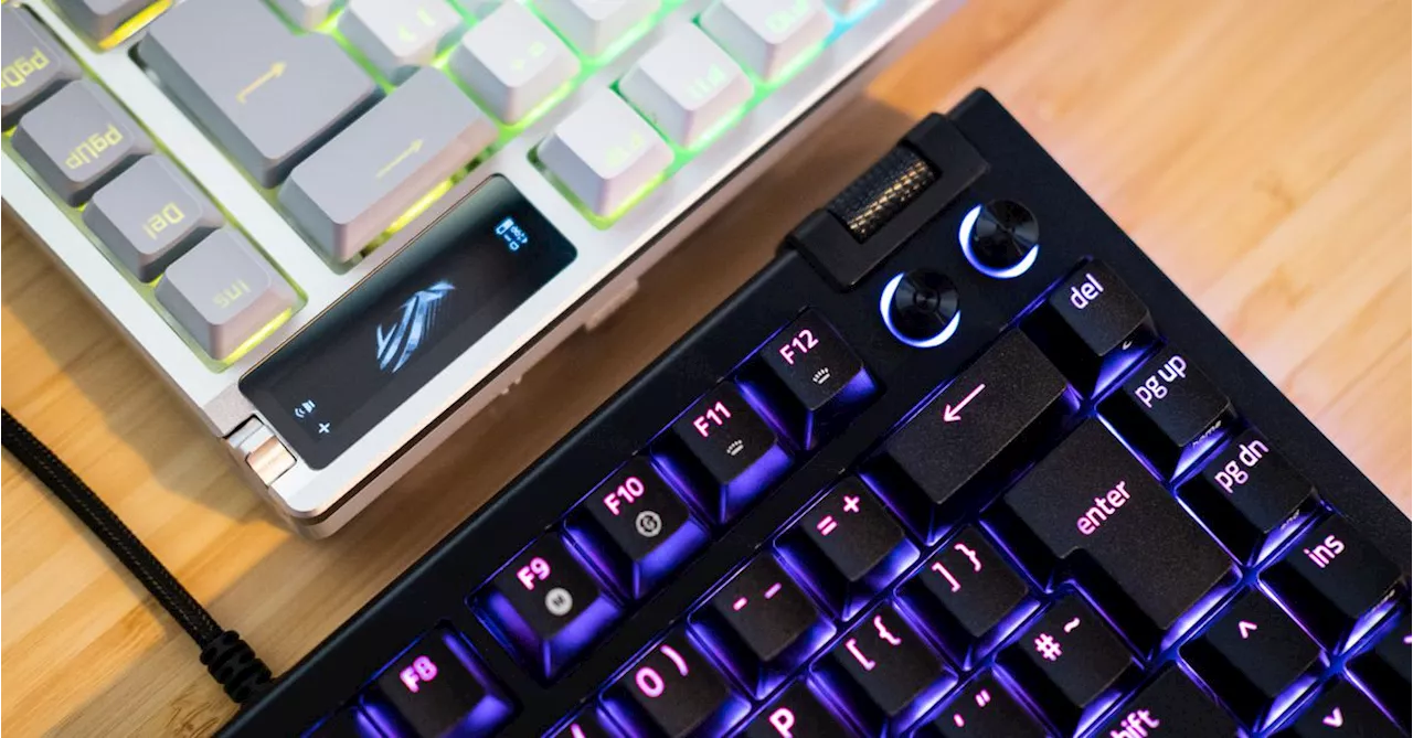 Razer and Asus Challenge the Enthusiast Keyboard Market