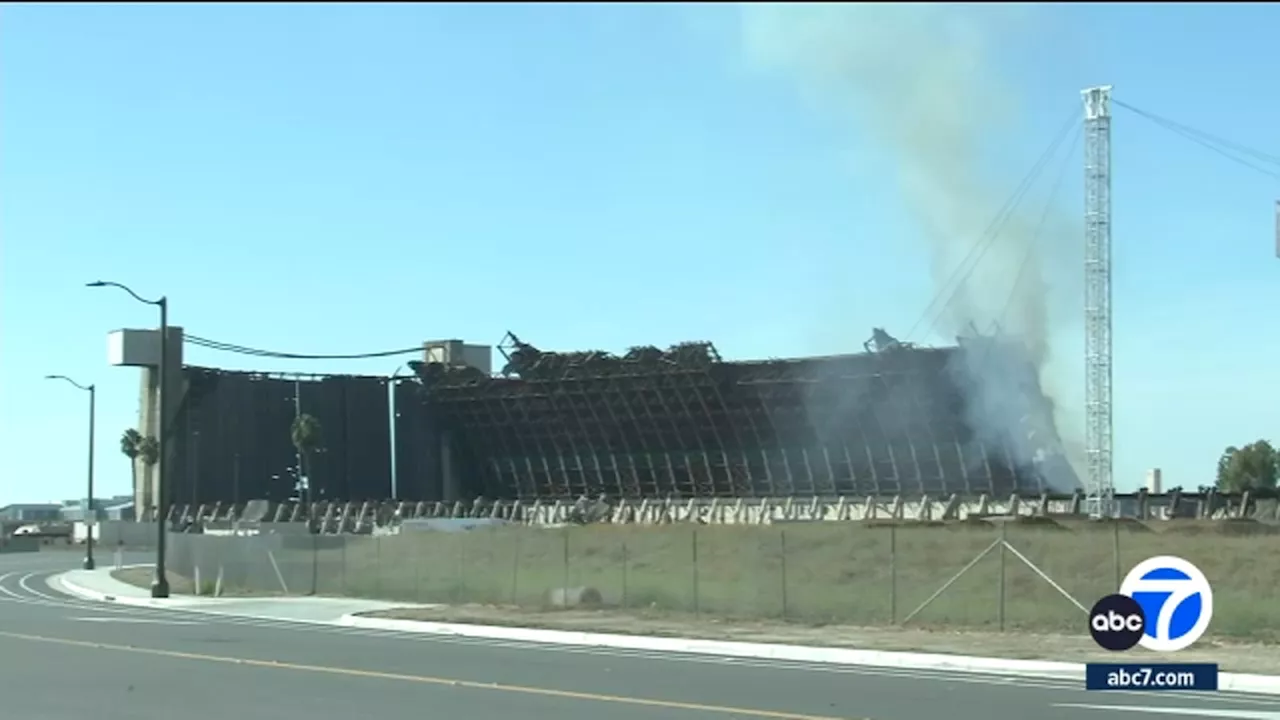 Schools in Tustin to Reopen After Fire at Old Military Hangar