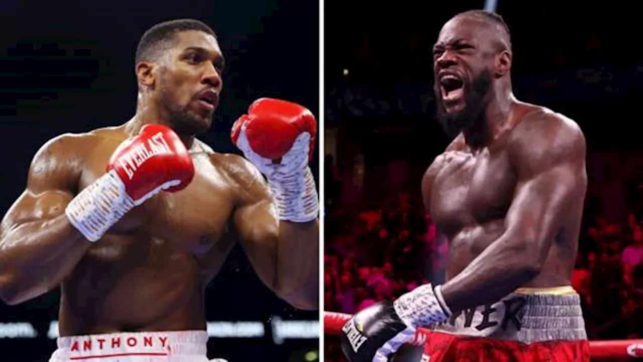 Anthony Joshua and Deontay Wilder to Fight Separate Opponents on Same Night