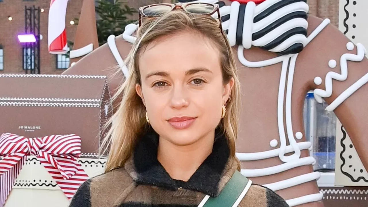 Lady Amelia Windsor attends launch of Jo Malone London's festive ice rink