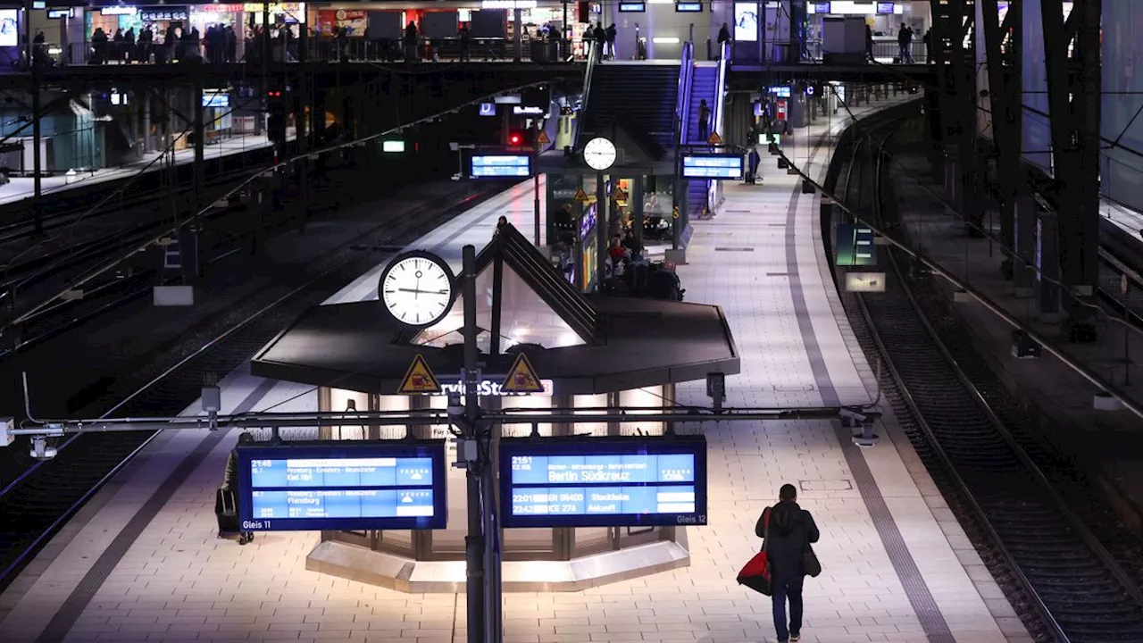 Deutsche Bahn erwartet massive Auswirkungen durch Arbeitskampf