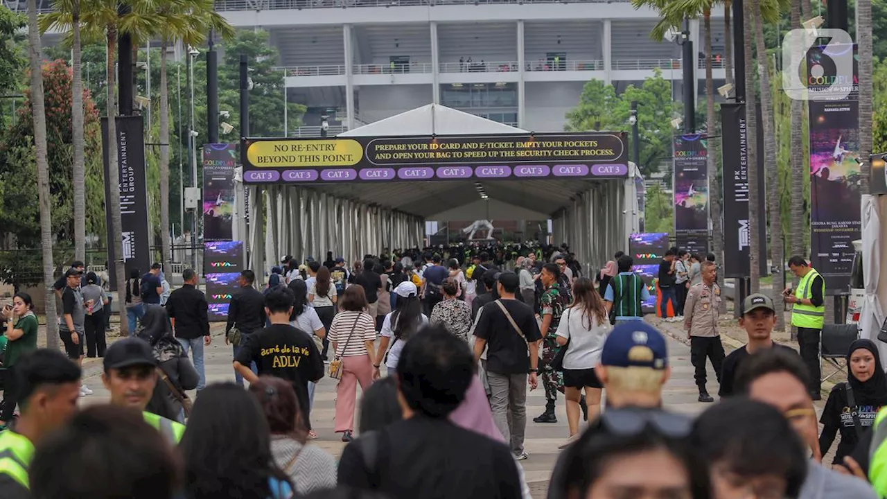 Berkah Konser Coldplay Jakarta, Pendapatan Pajak Naik