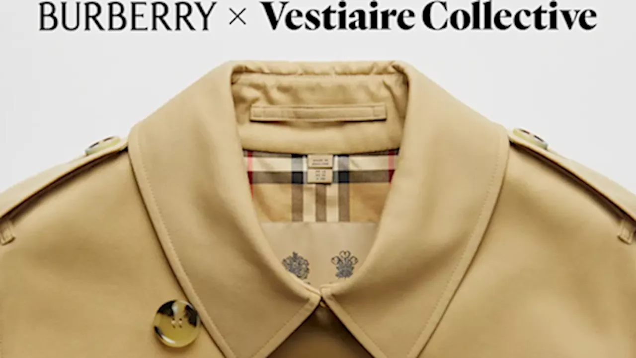 Vestiaire Collective launches platform for trading preloved Burberry pieces