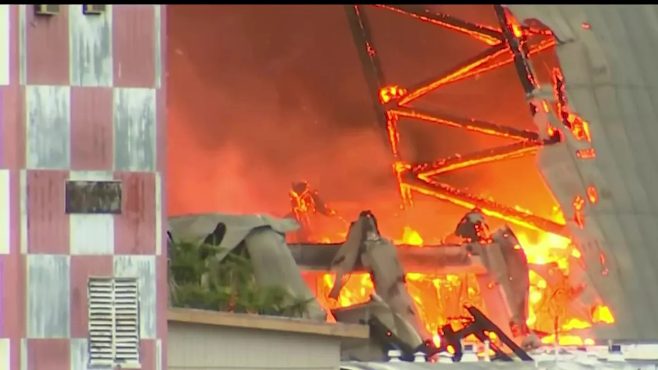 Former Military Hangar Fire in Tustin Requires Cleanup Efforts