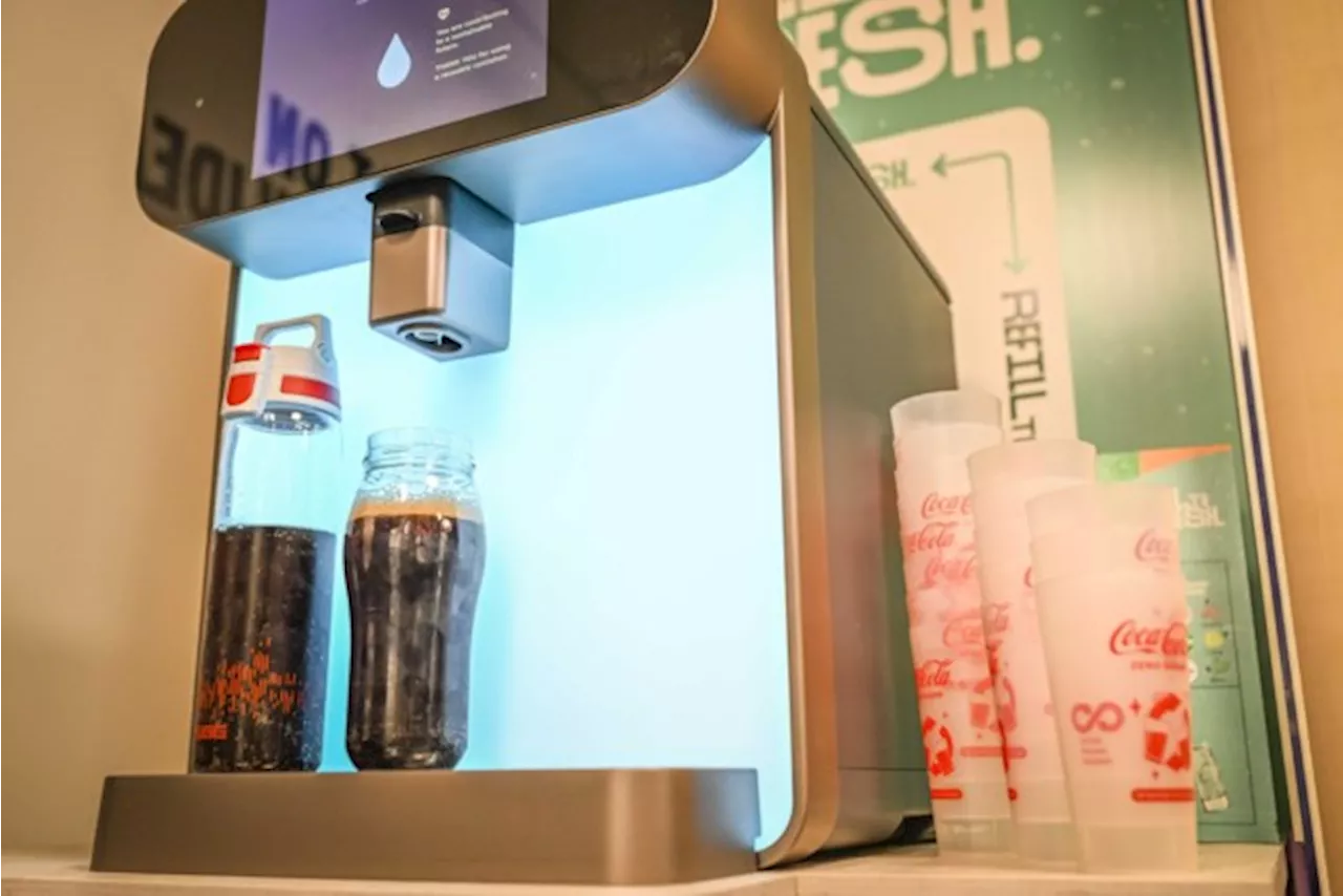 Coca-Cola lanceert nieuw systeem: binnenkort koop je de frisdrank zonder verpakking