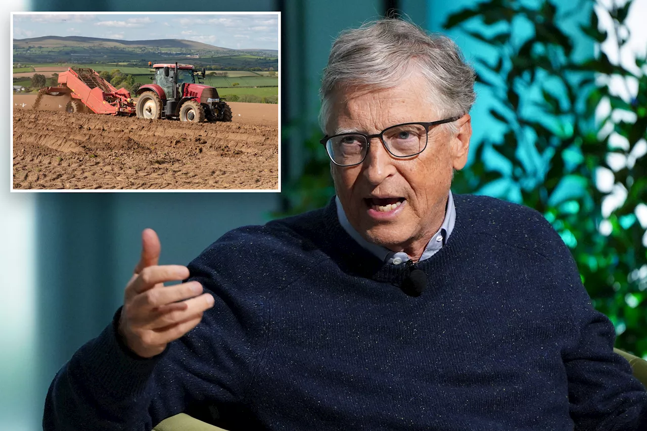 Bill Gates' Investments in Fake Meat and Farmland Enriching His Bank Account, New Book Claims