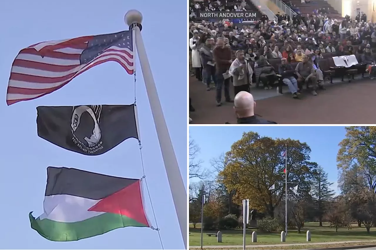 Massachusetts Town Approves Flying Palestinian Flag Despite Debates