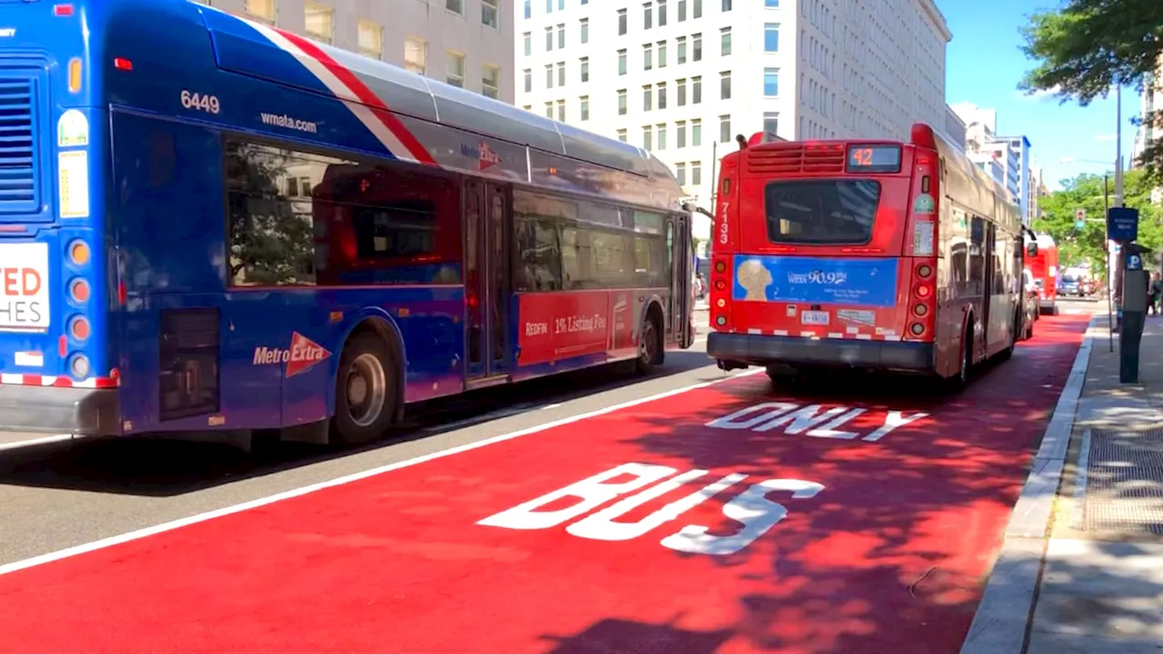 D.C. to reduce fine for blocking bus lanes, delay enforcement until next year