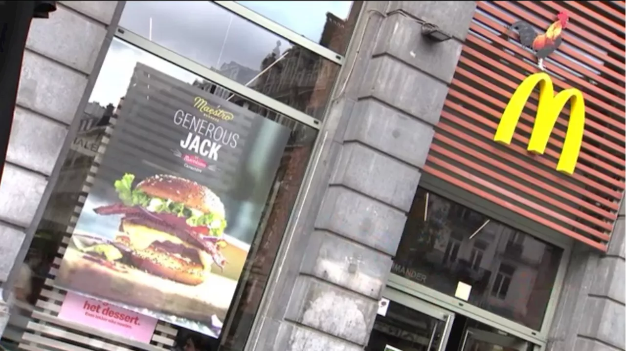 Trop de fast-foods dans le centre ville de Bruxelles