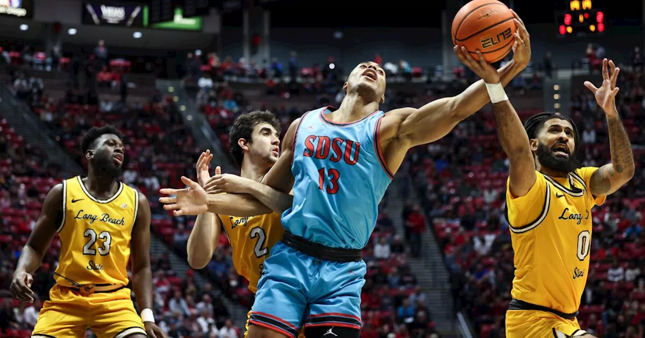 San Diego State basketball team bounces back with win against Long Beach State