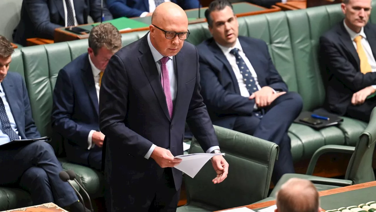 Peter Dutton calls on Labor to 'neutralise the threat' of released asylum seeker detainees as he demands Anthony Albanese cancel travel plans