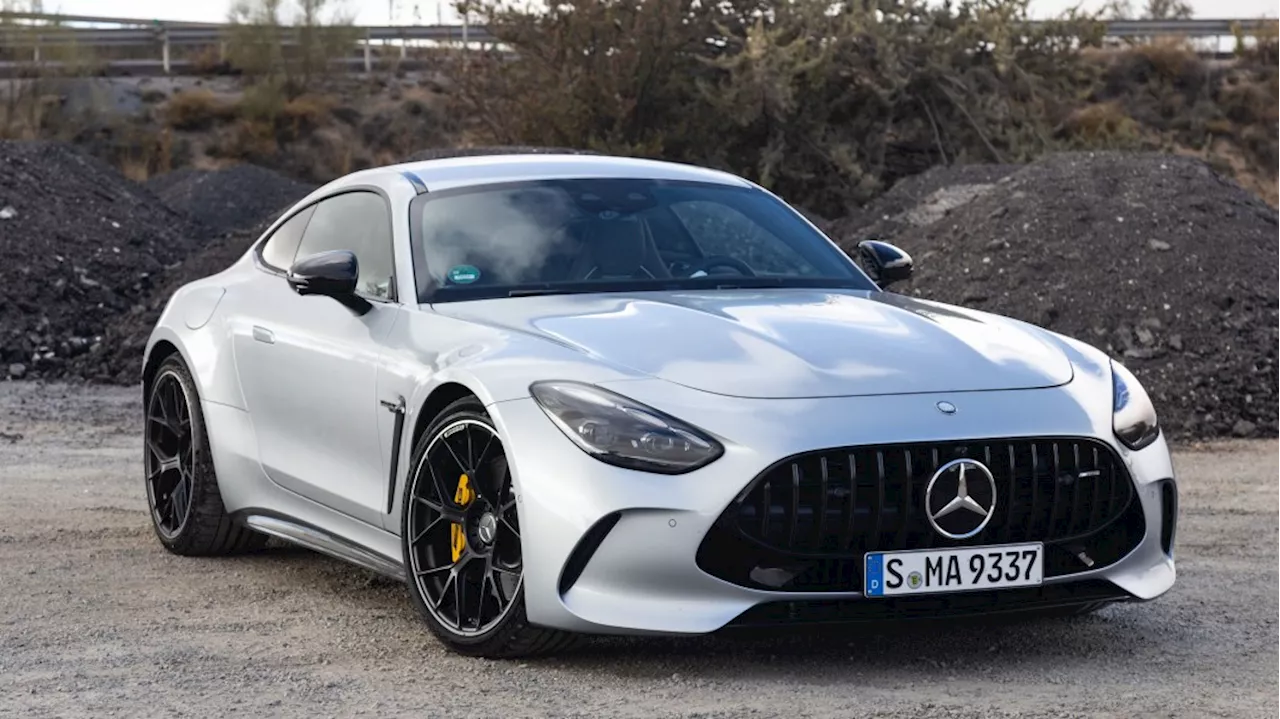 Driving the 2024 Mercedes-AMG GT Coupe on Spanish Mountain Roads