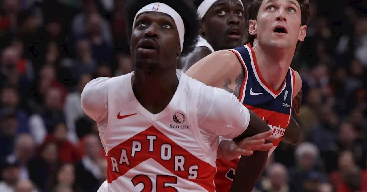 Chris Boucher receives ceremonial gold chain after Raptors' victory