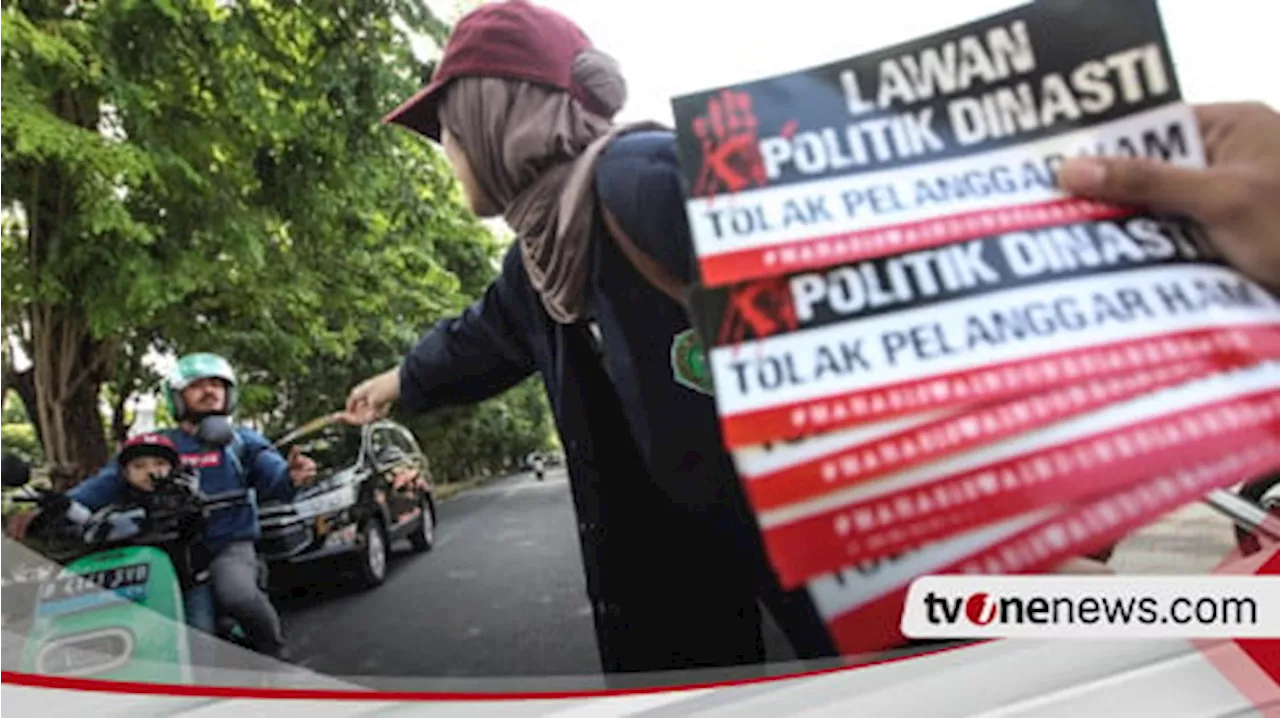 Mimbar Bebas Aliansi Mahasiswa dan Elemen Masyarakat Jatim Sepakat Tolak Politik Dinasti