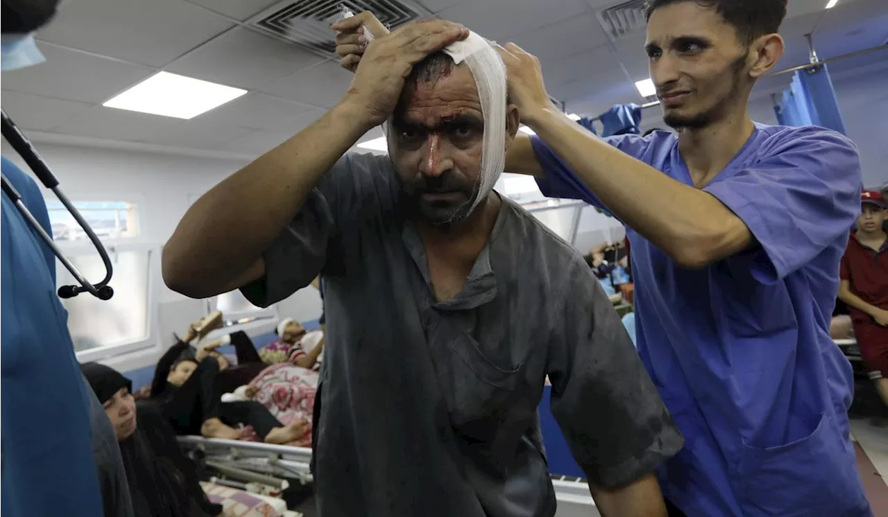 Standoff at Gaza's Shifa Hospital amid Israeli airstrikes